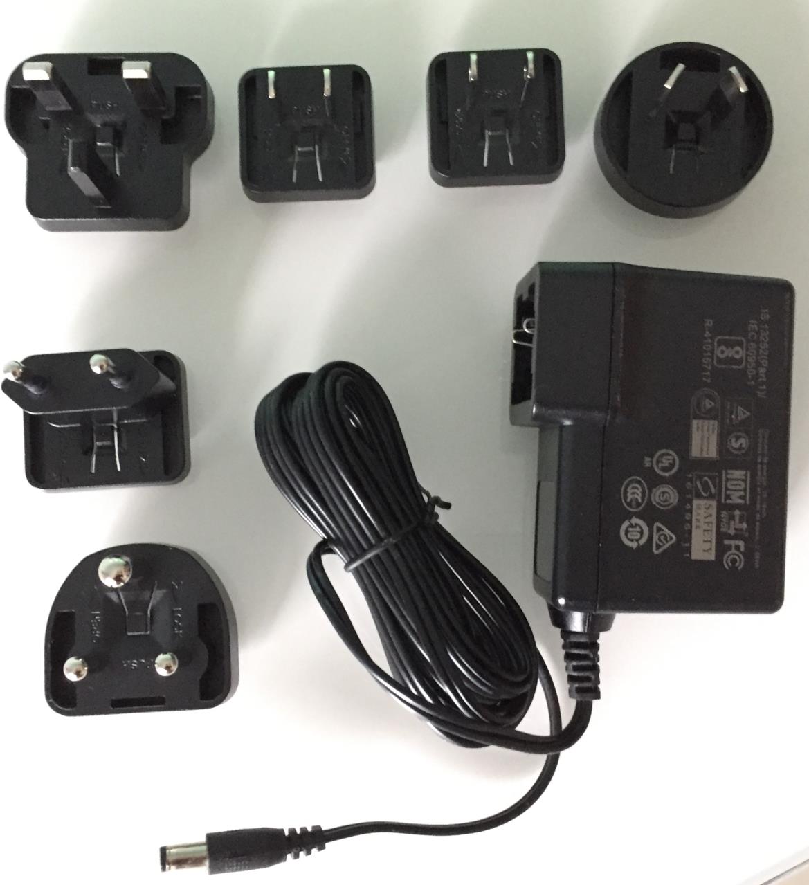 Evoko Externes Netzteil zur alternativen Stromversorgung von Naso (37ERM2001), AC-DC Adapter mit 12 V DC max. 1.25A, inkl deutschem Schukostecker (ENX1014)