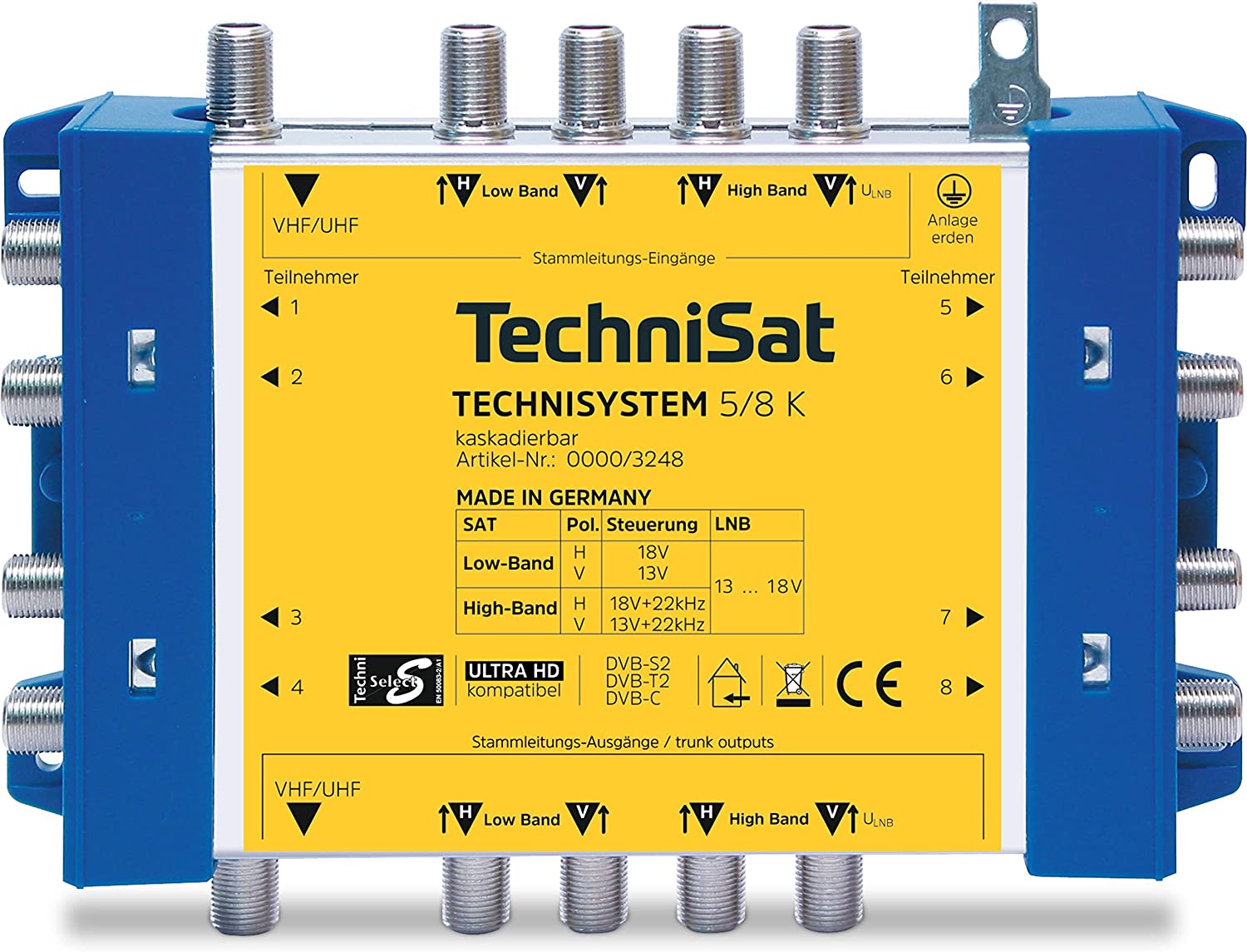 TechniSat TechniSystem 5/8 K - RF-Verstärker / -Splitter