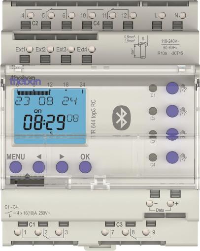 Theben Digitale TR 644 top3 BLE RC Zeitschaltuhr Jahresprogramm 6440330 1 (6440330)