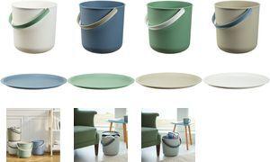 NHG Deckel für Aufbewahrungseimer AKITA, rund, grün passend für 10 Liter Variante von Aufbewahrungseimer AKITA, - 1 Stück (60890801)