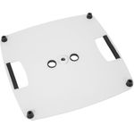 OMNITRONIC BPS-2 Boxenhochständer/Bodenplatte weiß (60004144)