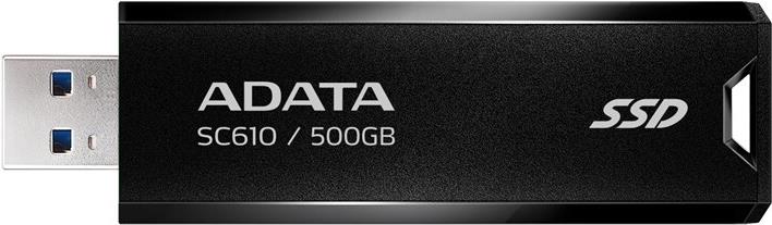 ADATA SC610 500 GB USB Typ-A (SC610-500G-CBK/RD)