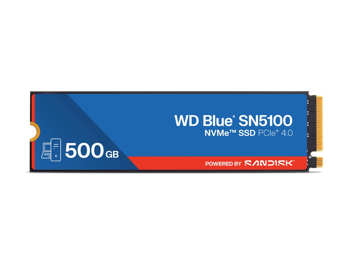 WD Blue SN5100 NVMe SSD 500 GB M.2 2280 PCIe 4.0