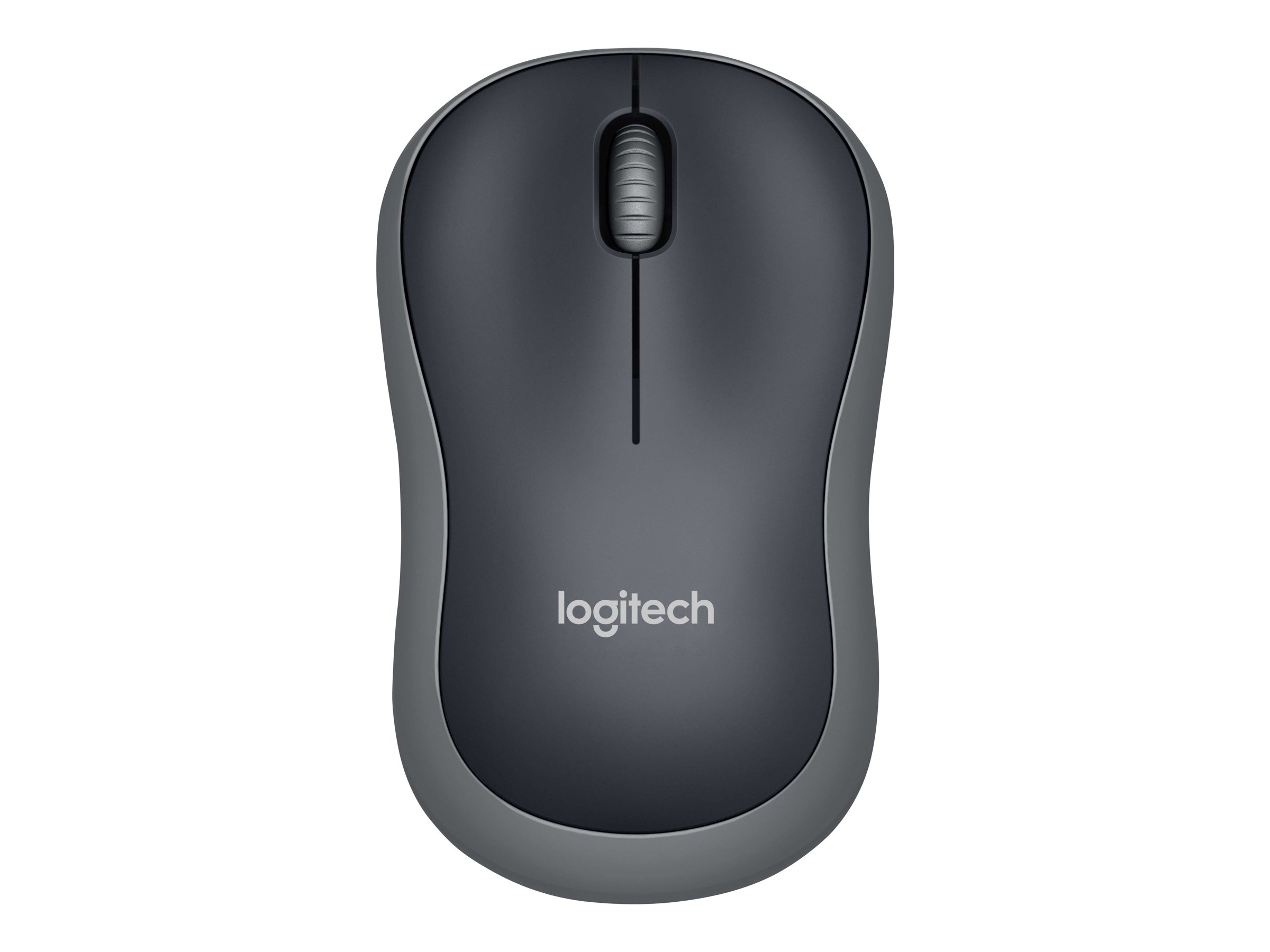 Logitech M185 Kabellose Maus 2.4 GHz USB Grau