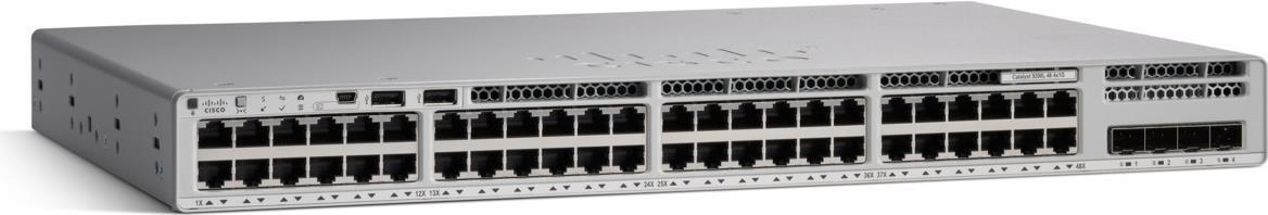 Cisco Catalyst C9200L Unmanaged L3 Gigabit Ethernet (10/100/1000) Grau (C9200L-48T-4G-A)