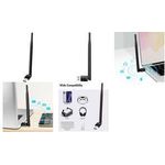 LogiLink USB Bluetooth 5.3 Adapter mit Antenne, schwarz Reichweite: 150 m, Anschluss: USB-A Stecker, Bluetooth & (BT0067)