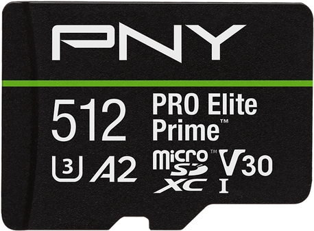 PNY microSD Pro Elite Prime - Micro SD (P-SDU512V32200PEP-GE)
