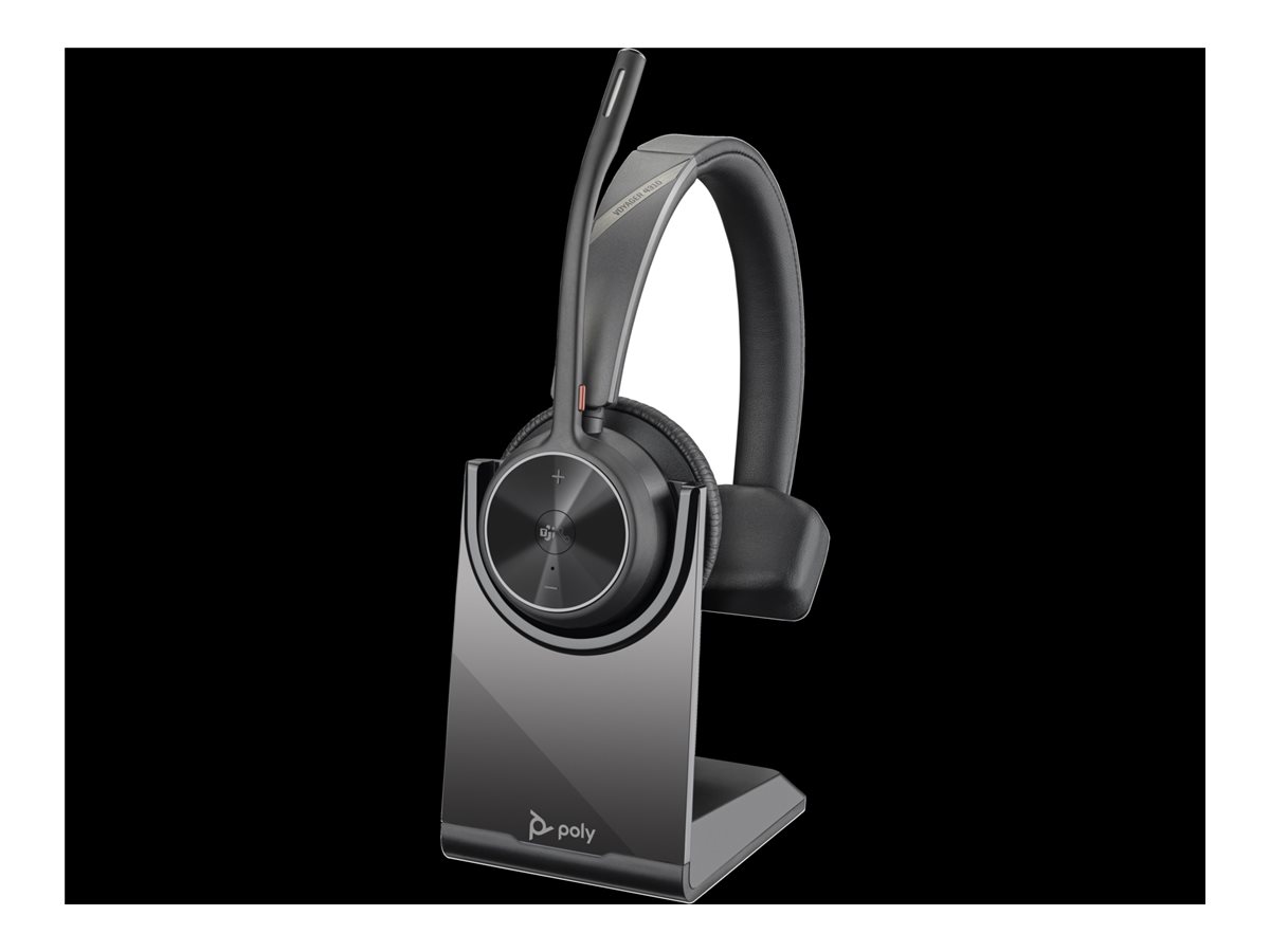 HP Poly Voyager 4310-M On-Ear Headset Bluetooth USB-C Schwarz