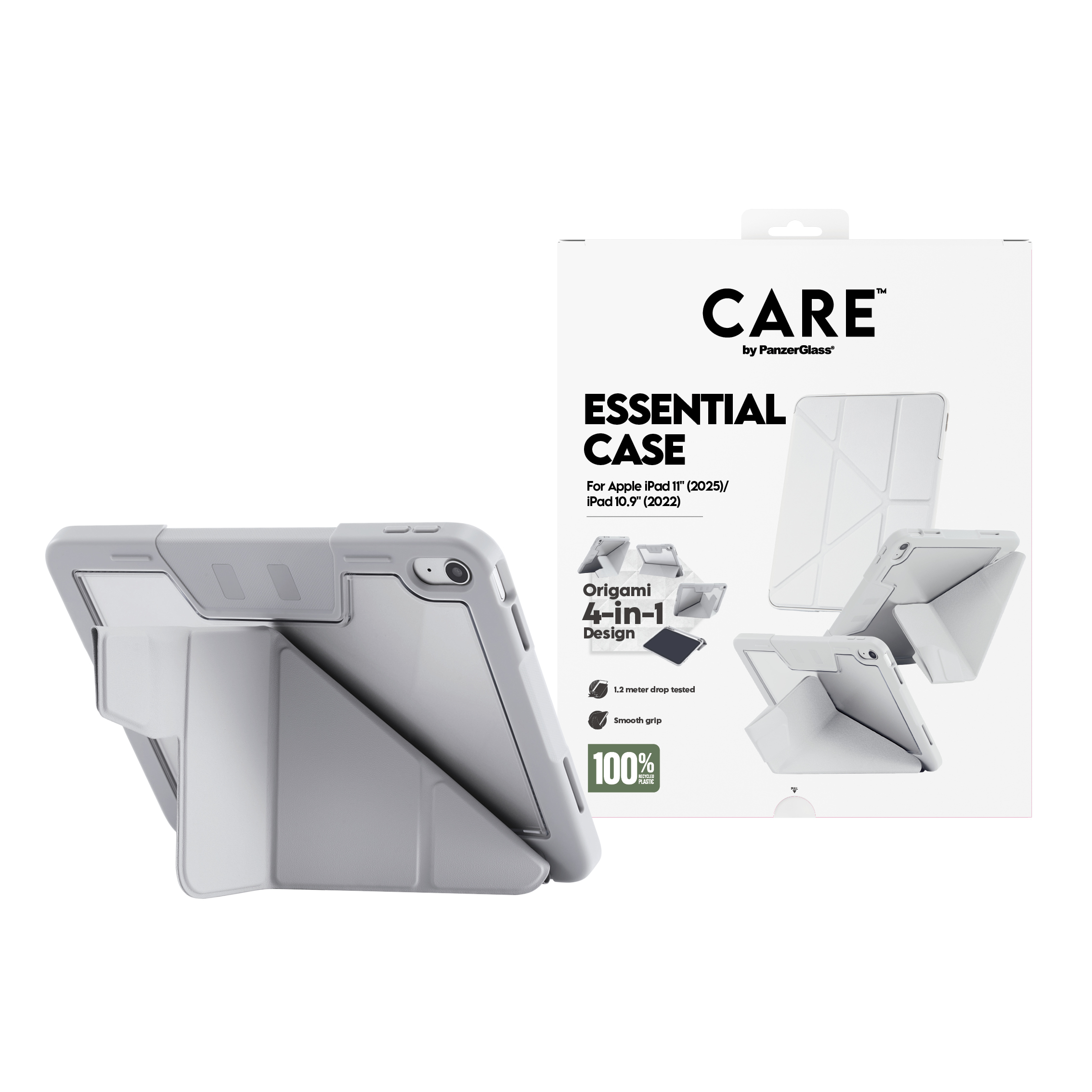 PanzerGlass CARE by PanzerGlass Essential Case Hell Grau iPad 11"