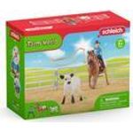 Schleich Farm World 42577 Team Roping mit Cowgirl (42577)