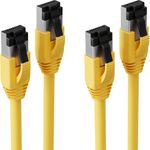 S/CONN maximum connectivity ®-BASIC-S--Patchkabel cat. 8.1 F/FTP PIMF LSZH gelb 1,5m--VE2 (SC08-41152-2)