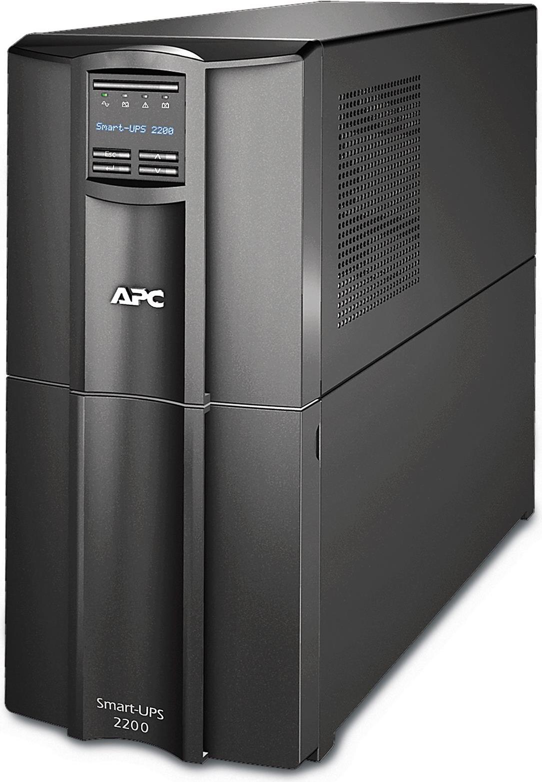 APC Smart-UPS SMT2200IC USV Tower 2200 VA 1980 W Line-Interaktiv SmartConnect Schwarz