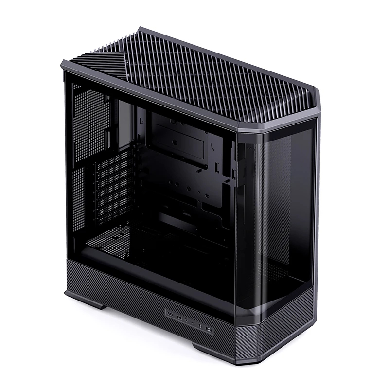 Jonsbo D400 Midi Tower ATX Tempered Glass Schwarz