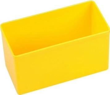 Allit EuroPlus Insert 63/2. Produkttyp: Aufbewahrungsbox, Produktfarbe: Gelb, Form: Quadratisch. Breite: 101 mm, Tiefe: 60 mm, Höhe: 48 mm (456306)