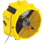 TROTEC TTV 4500 S - Axialventilator (Luftmenge max. 5.000m³/h | 130Pa Luftdruck | 2 Gebläsestufen | stapelbar) (1510000013)