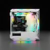 Corsair iCUE 5000T RGB - Midi Tower - PC - Weiß - ATX - EATX - micro ATX - Gaming - Multi (CC-9011231-WW)