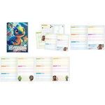 Häfft® Verlag Hausaufgabenheft 1. und 2. Klasse Kleiner Dino liniert DIN A5 ohne Rand, 96 Blatt, 1 St. (11516-4)