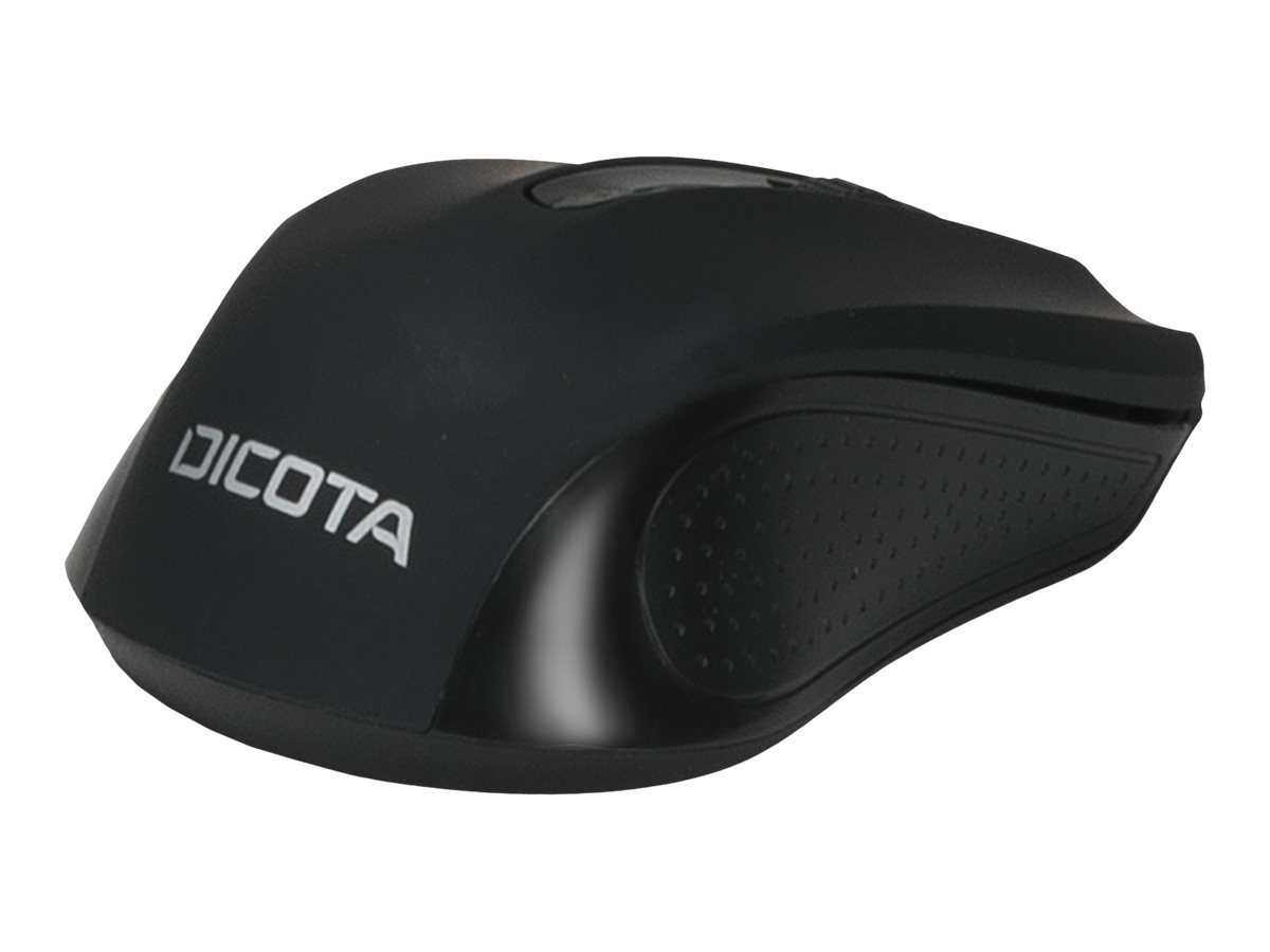 DICOTA Comfort Kabellose Optische Maus 1000 DPI Schwarz