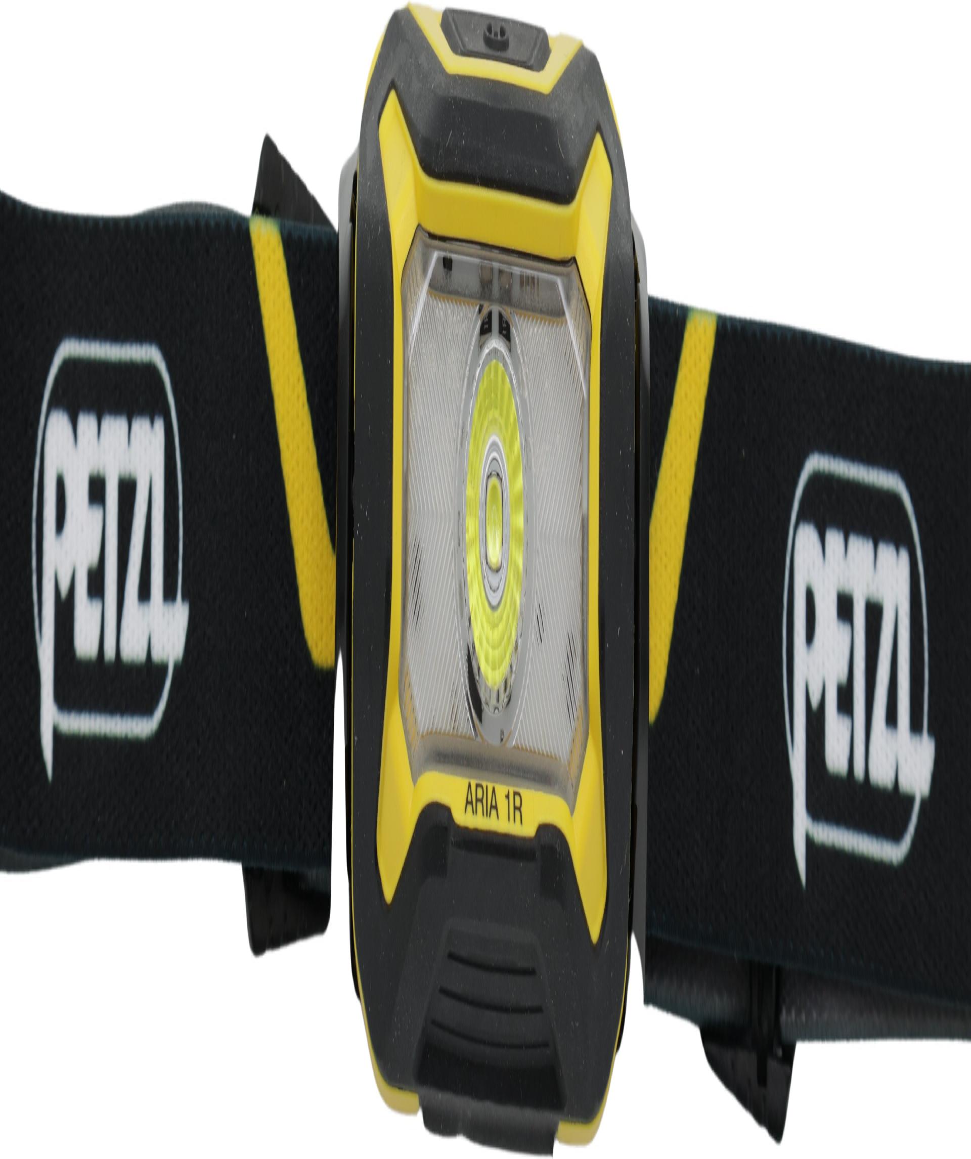 Petzl E069CB00 Headlamp ARIA® 1R black/yellow (E069CB00)