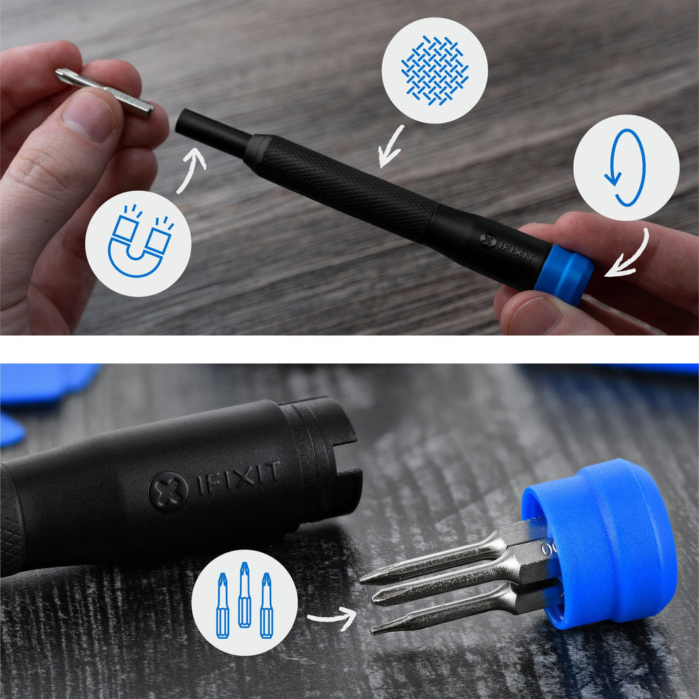 iFixit Pro Tech GO IF145-783-1 Schwarz, Blau