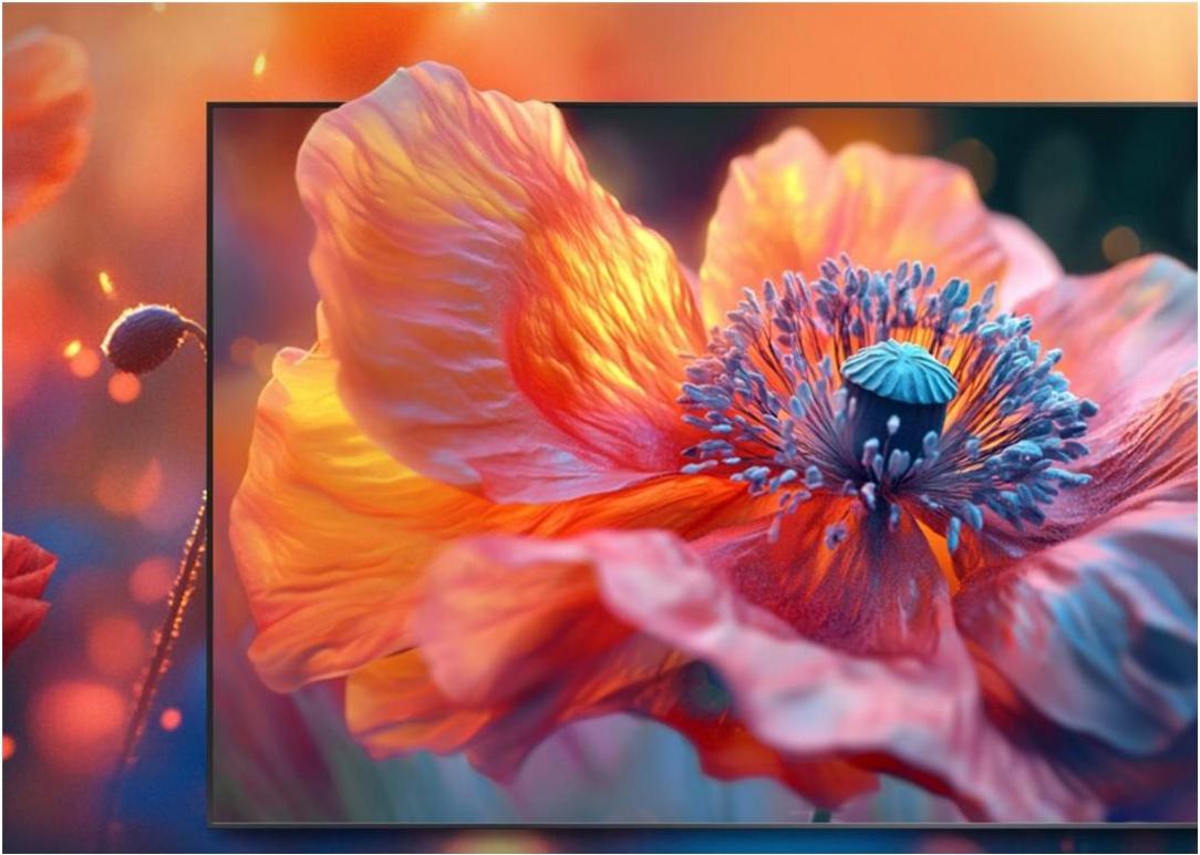 Hisense E7Q Series 50E77Q 50" QLED-Fernseher 4K UHD Schwarz