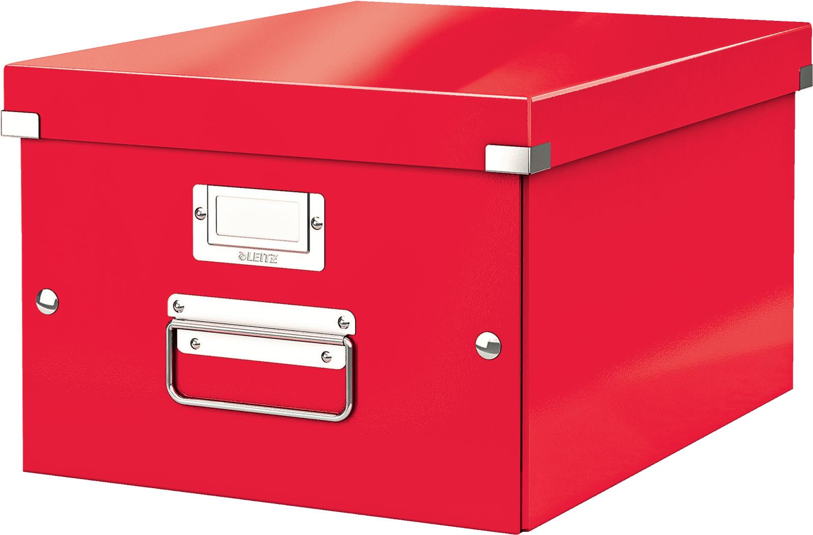 Leitz Click & Store WOW Dateiablagebox Karton Rot (60440026)