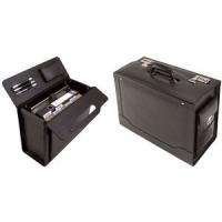 Jüscha Ancona Kuriertasche Schwarz Leder (45042)