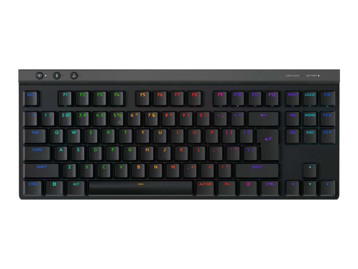 Logitech G G515 LIGHTSPEED TKL Mechanische Gaming-Tastatur QWERTY US International Schwarz