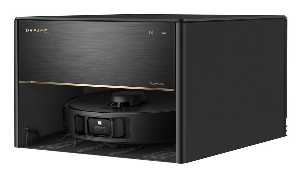 Dreame X40 Master Saugroboter 12000 Pa mit Nasswischen und Basisstation Schwarz