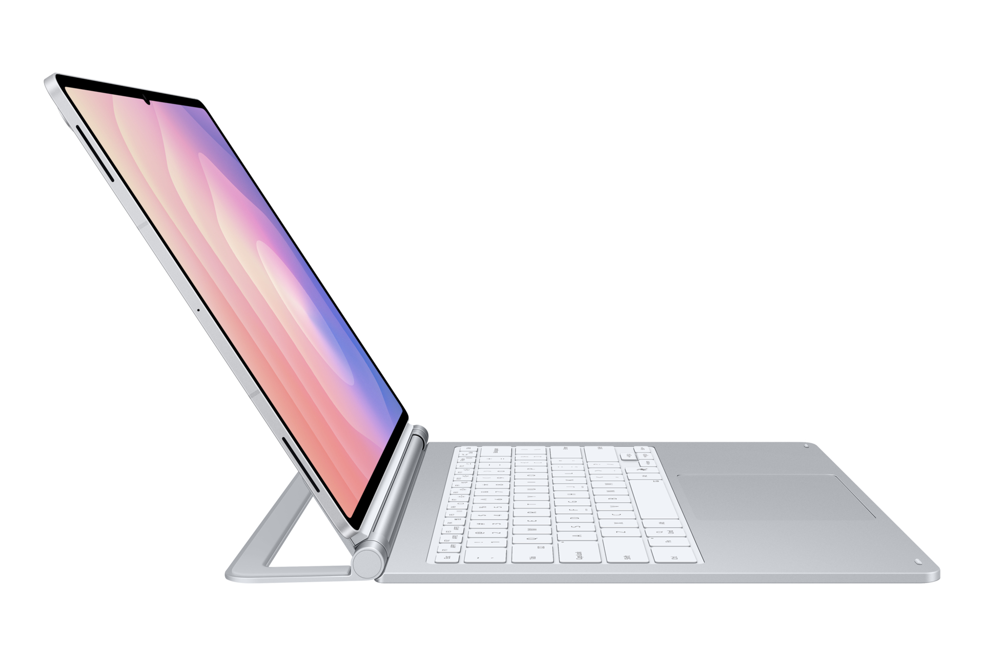 Samsung EF-DX935 QWERTZ Tastatur für Galaxy Tab S11 Ultra Silber