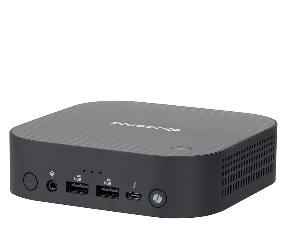 bluechip BUSINESSline M1450 Mini-PC Intel Core Ultra 5 226V 16 GB RAM 500 GB SSD Schwarz