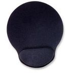 MANHATTAN Mauspads mit Handgelenkauflage Schwarz, Schaumstoff (434362)