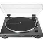 Audio-Technica AT-LP60X Audio-Plattenspieler mit Riemenantrieb Schwarz Vollautomatisch (AT-LP60XBK)