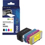 Freecolor K10319F7 Druckerpatrone 4 Stück(e) Kompatibel High (L) Yield Schwarz (K10319F7)