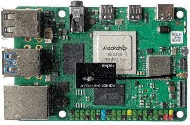 Radxa ROCK 4 C+ 4GB Single Board (RS114CP-D4)