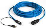 Icron 00-00351 USB Kabel 15 m USB 3.2 Gen 1 (3.1 Gen 1) USB A Schwarz - Blau (00-00351)