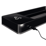 Leitz DeskOrgz WOW+Induct.Charger Duo Black (53650095)