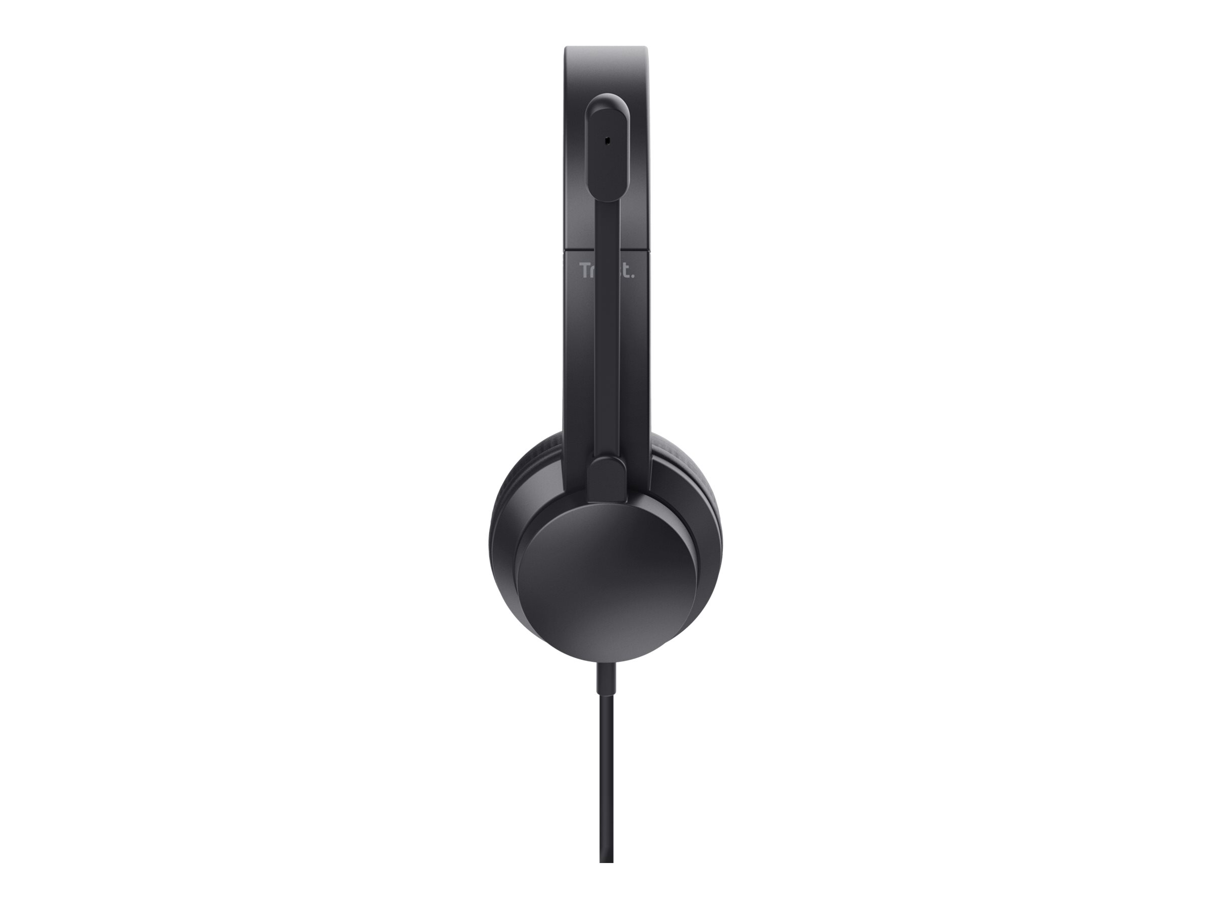 Trust Ayda On-Ear Headset Kabelgebunden USB Schwarz