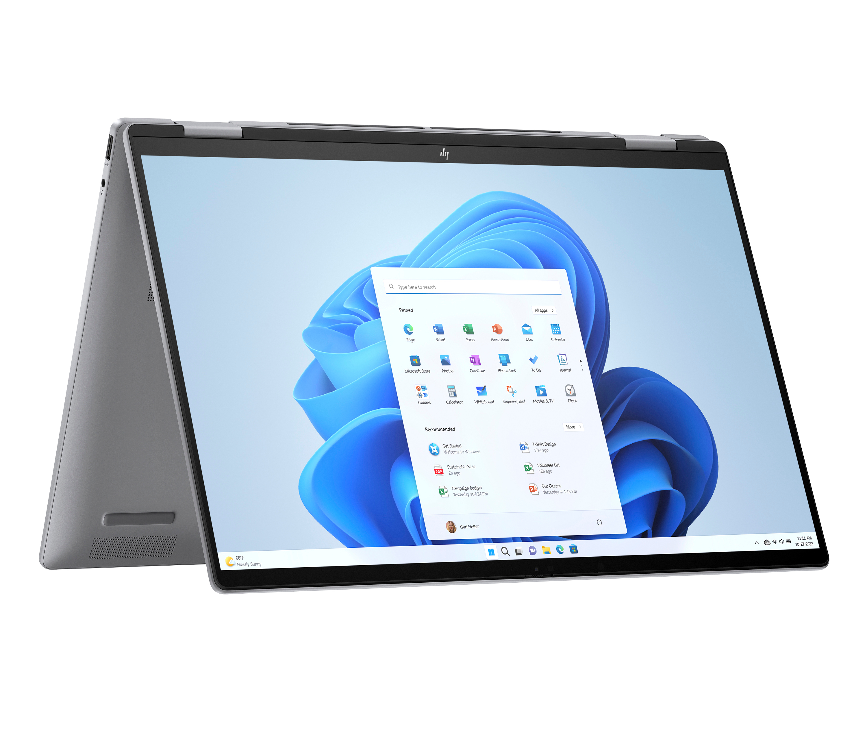 HP ENVY x360 16-ad0177ng 16" 2.8K OLED Touch AMD Ryzen 7 8840HS 16 GB RAM 1 TB SSD Silber