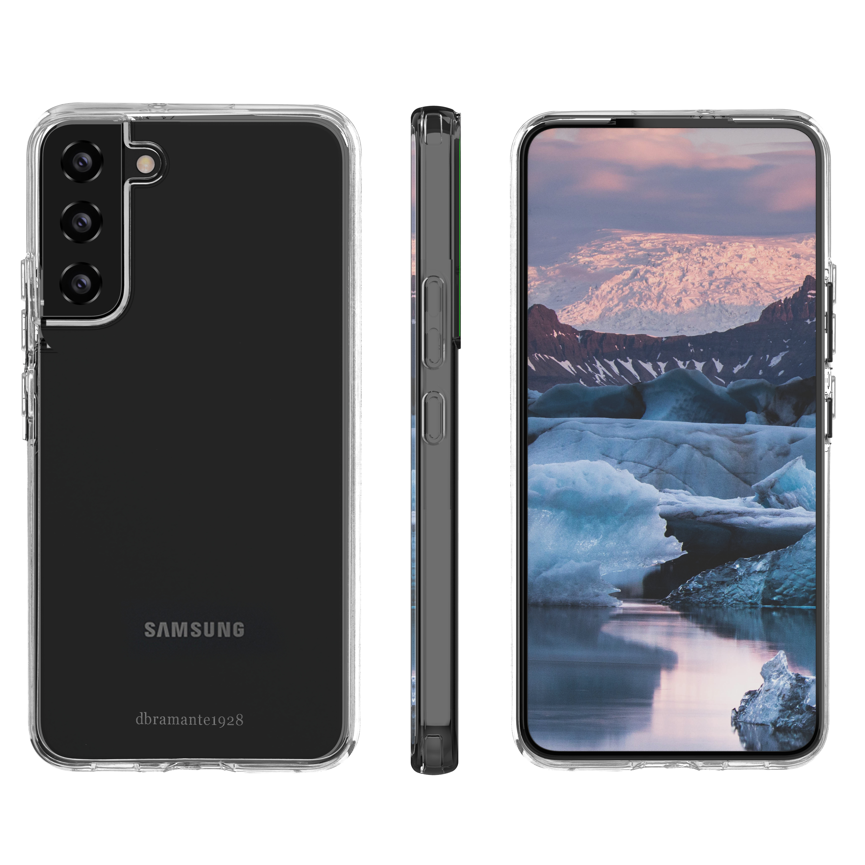 dbramante1928 Nuuk Handyhülle für Samsung Galaxy S22+ Schwarz