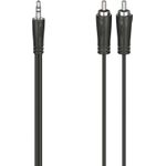 Hama Audio-Kabel, 3,5-mm-Klinken-Stecker - 2 Cinch-Stecker, Stereo, 3,0 m (00205111)