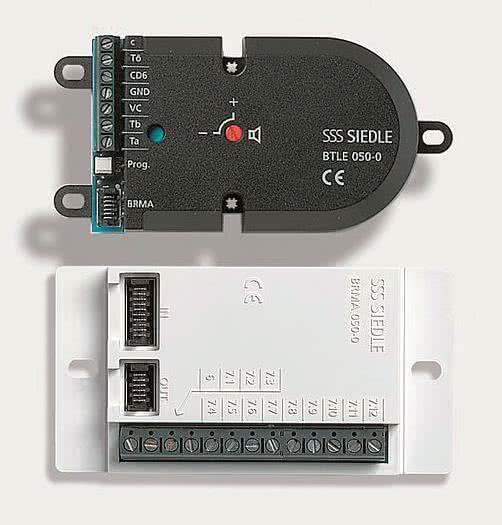 Siedle&Söhne Bus-Einbautürlautsprecher m. Bus-Ruftastenmatr BTLE 051-05 (200049335-01)