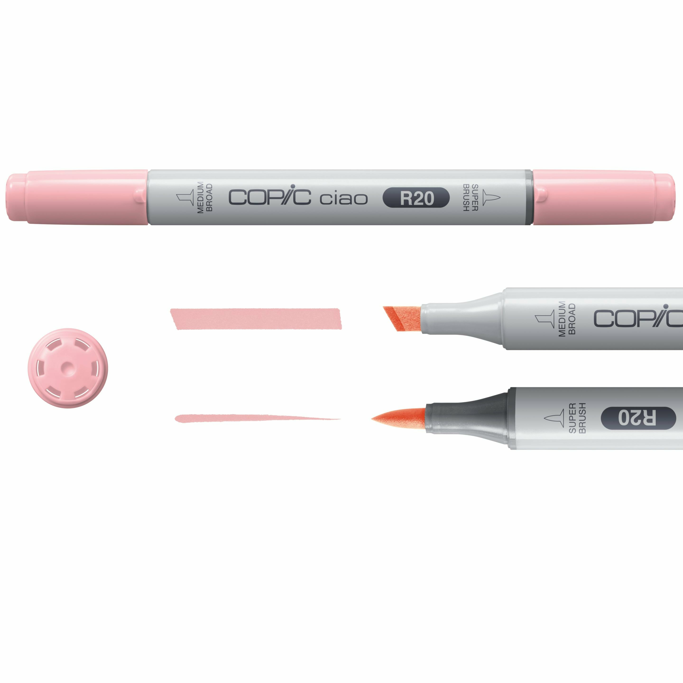 COPIC ciao Ciao 5+1 Set Portait Colours 1 Mehrfarbig