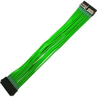 NANOXIA Kabel Nanoxia ATX-Verlängerung, 30 cm, Single, neon-grün