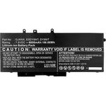 CoreParts MBXDE-BA0145H. Typ: Akku, Markenkompatibilität: DELL, Kompatibilität: Latitude 14 5491 15 5591 5280 5290 5480 5490 5495 5580 5590, Precision 3520 3530 (MBXDE-BA0145H)