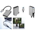 LogiLink USB 3.0 HDMI Video Adapter, grau Anschluss 1: USB-A 3.0 Stecker, Anschluss 2: HDMI-A Kupplung (UA0233A)