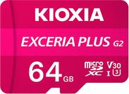 Kioxia microSD Exceria Plus 64GB (LMPL2M064GG2)