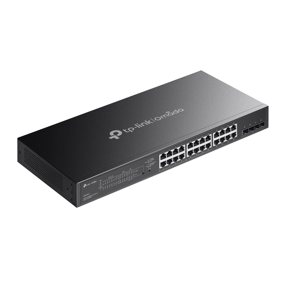 TP-Link Omada SG2428LP Managed Switch L2/L2+ 28-Port Gigabit Ethernet mit 16x PoE+ (150 W) Grau