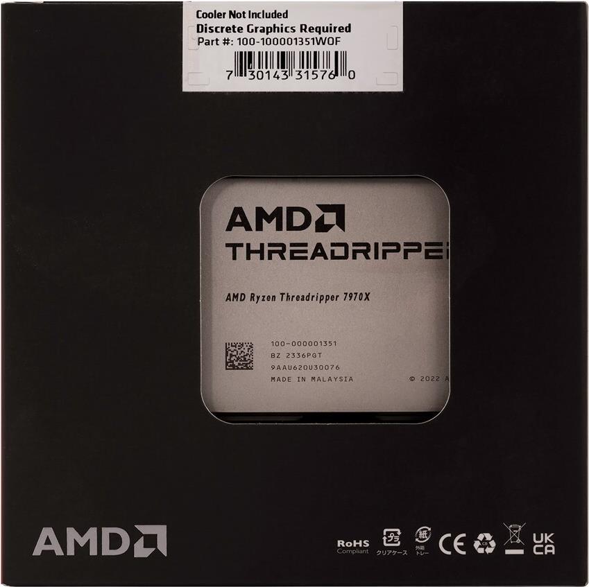 AMD Ryzen Threadripper 7970X 4 GHz 32 Kerne 128 MB Cache