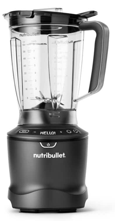NutriBullet NBF550DG SmartSense 1500 Combo Standmixer 1.89 Liter Dunkelgrau